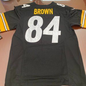 Mens Pittsburgh Steelers Antonio Brown Nike Black